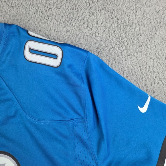 Detroit Lions Jersey Mens 2XL Blue #00 Personalized Name Nike NFL Football - Picture 6 of 13